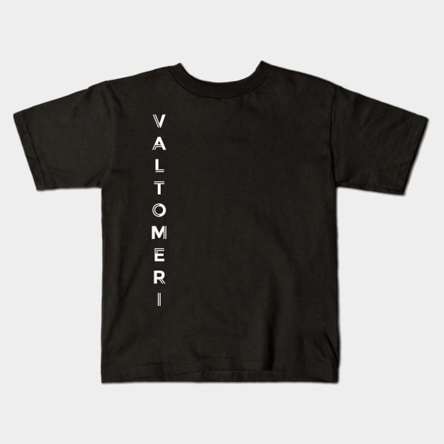 Scrolled Kids T-Shirt by Valtomeri